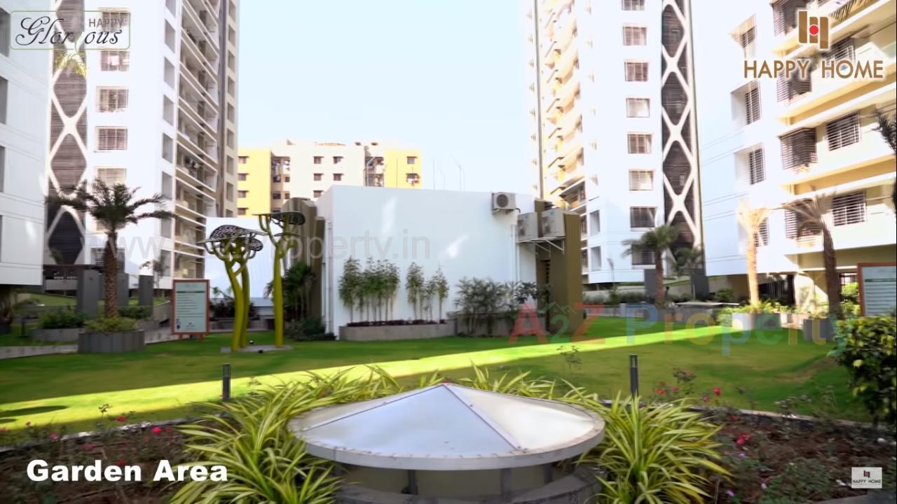 3D Elevation of real estate project Happy Glorious located at Surat, Surat, Gujarat