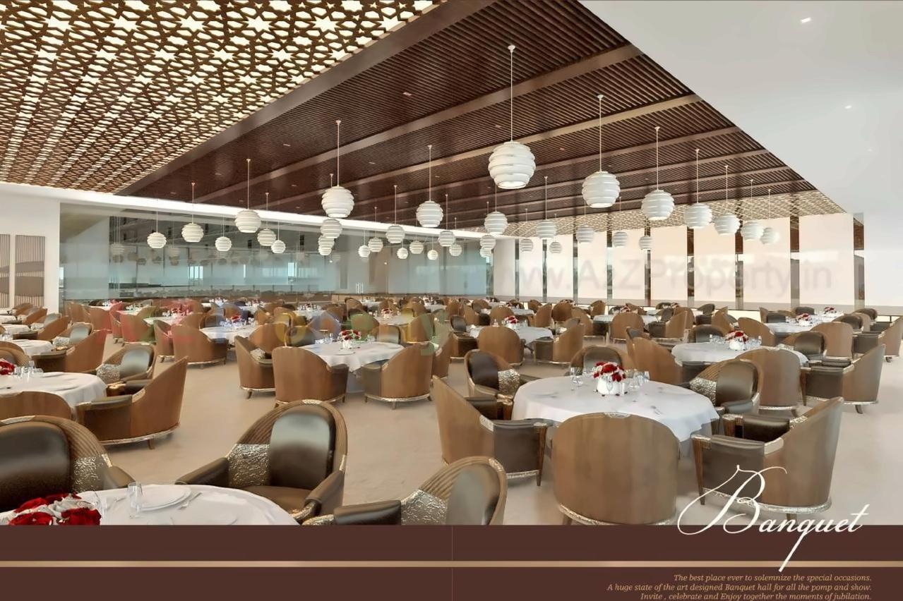 3D Elevation of real estate project Hard Rock located at Vesu, Surat, Gujarat