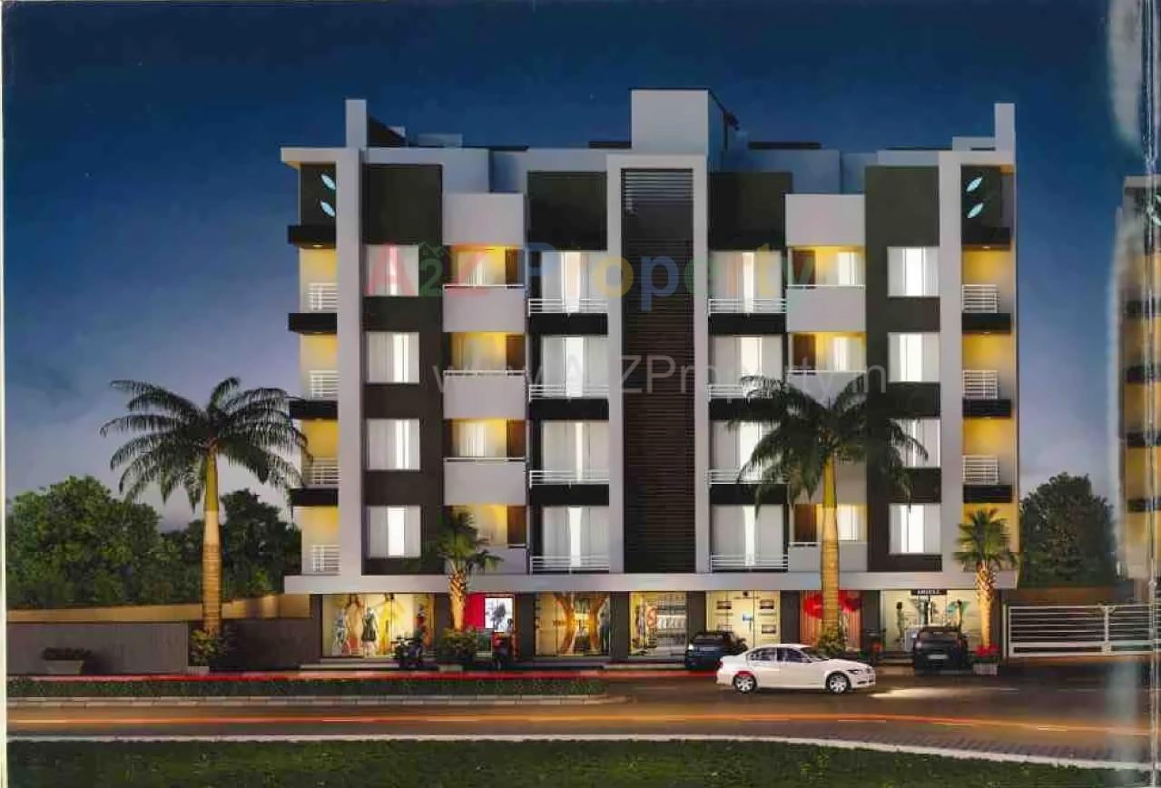 3D Elevation of real estate project Haridarshan located at Deladva, Surat, Gujarat
