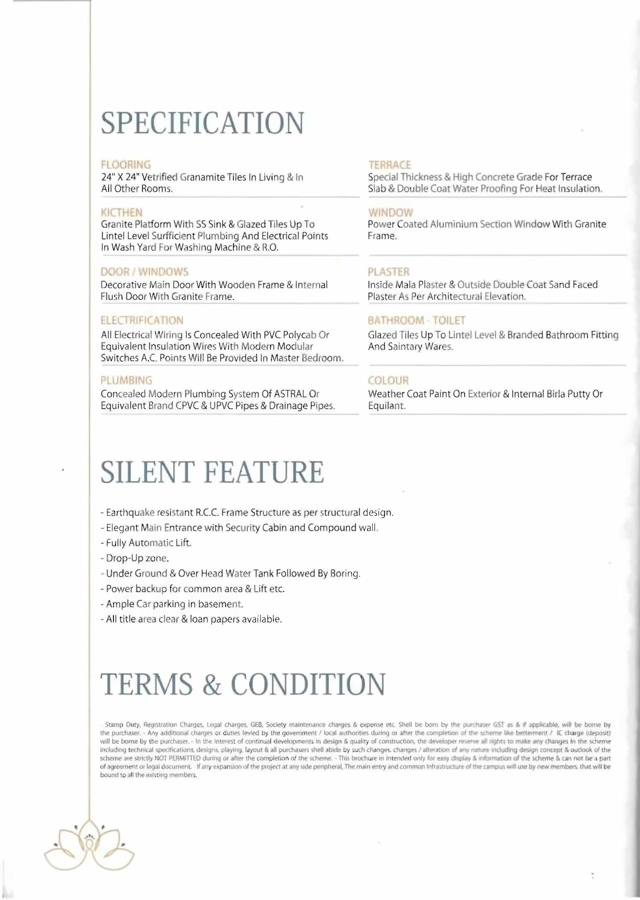 Project Specifications