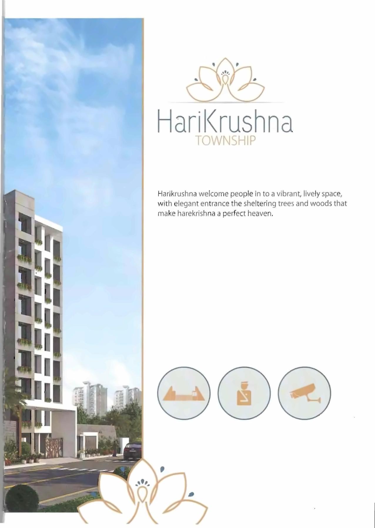 3D Elevation of real estate project Harikrushna Township located at Varachha, Surat, Gujarat