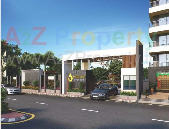 3D Elevation of real estate project Heaven Enclave located at Variav, Surat, Gujarat