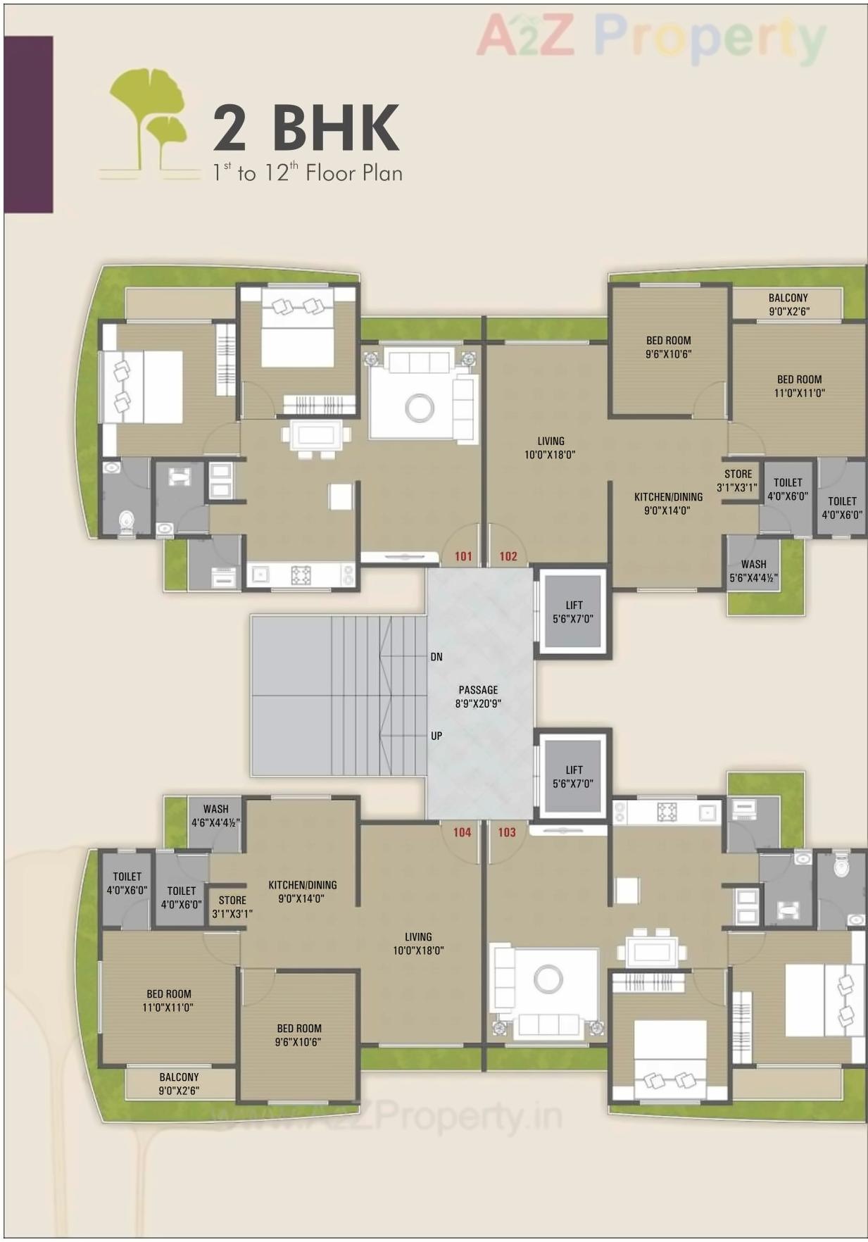 Layout of real estate project Heaven Enclave located at Variav, Surat, Gujarat