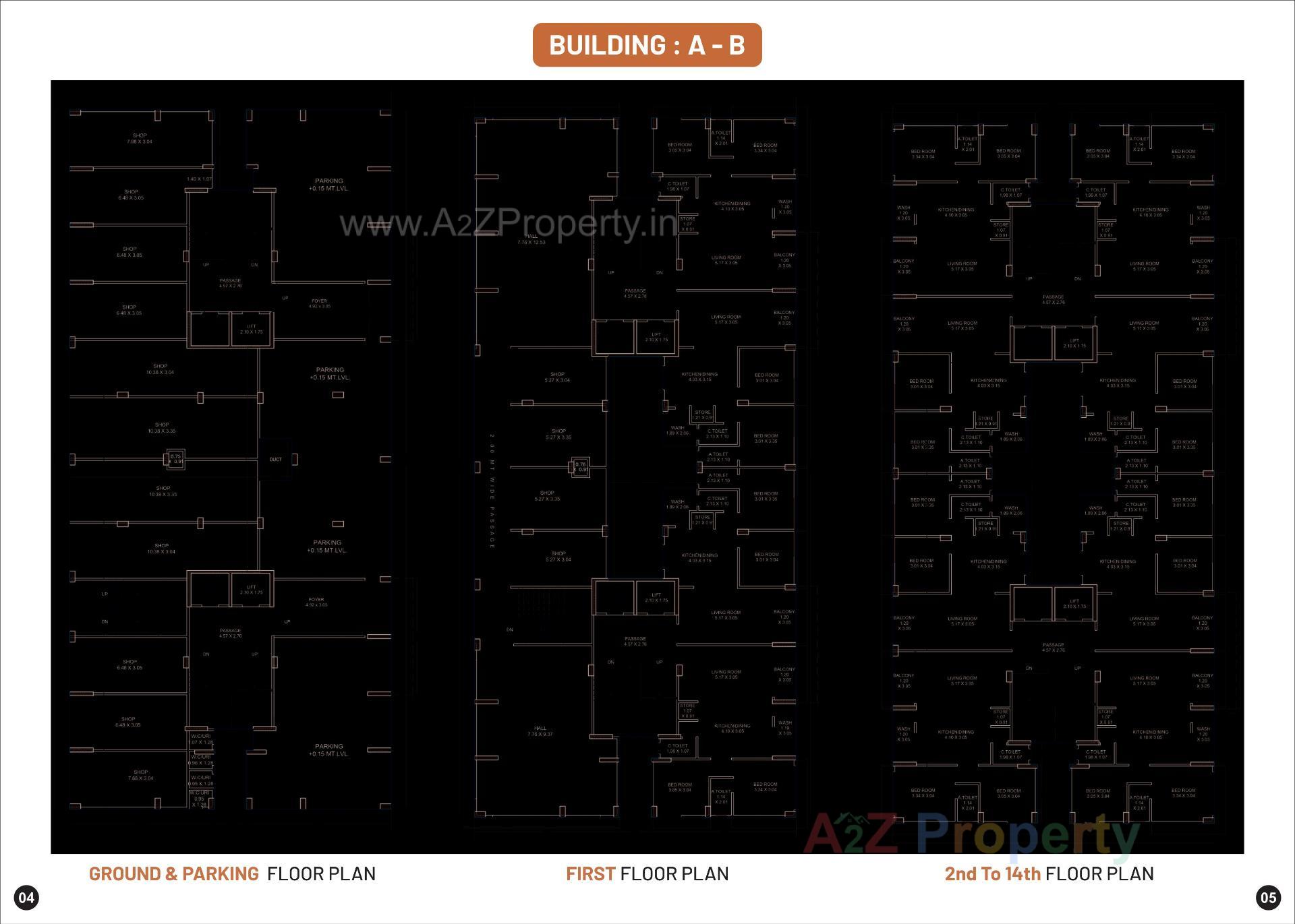  of real estate project Iconic Shivant located at Sarthana, Surat, Gujarat