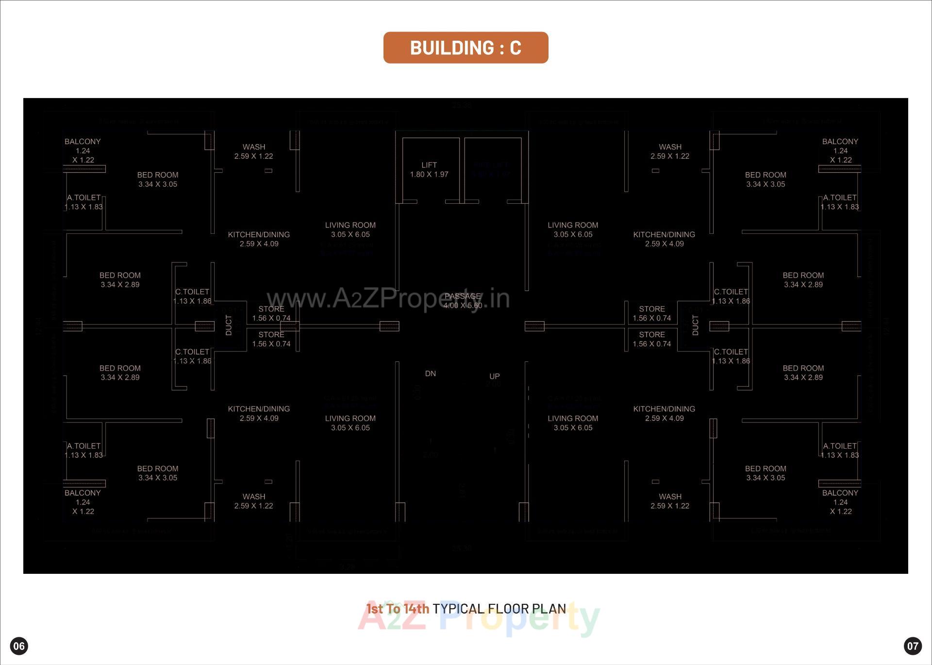  of real estate project Iconic Shivant located at Sarthana, Surat, Gujarat