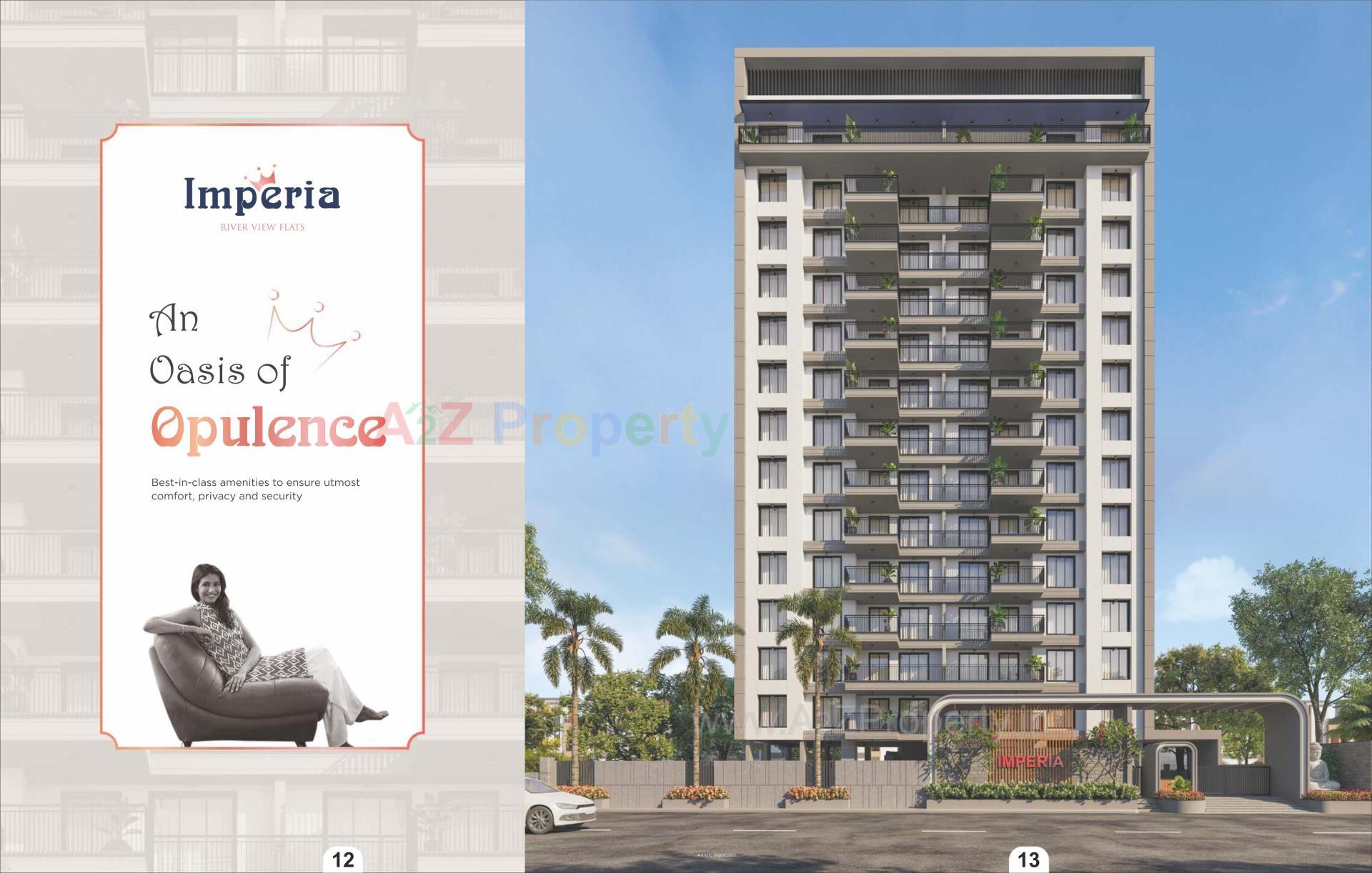 3D Elevation of real estate project Imperia located at Singanpore, Surat, Gujarat