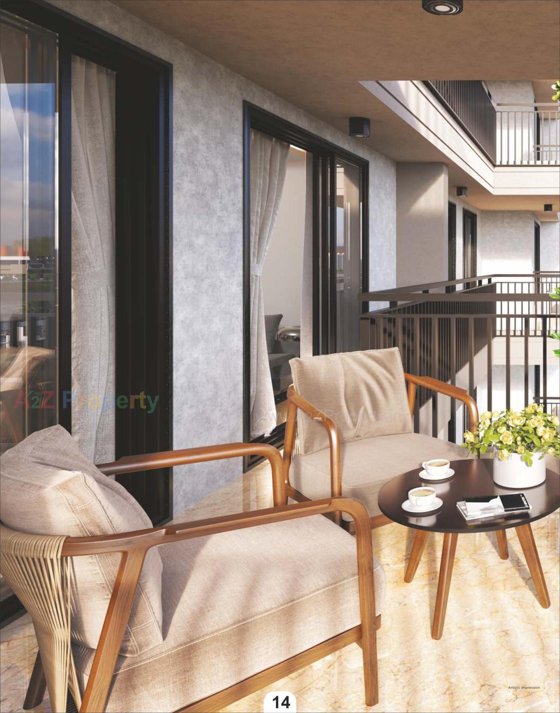 3D Elevation of real estate project Imperia located at Singanpore, Surat, Gujarat