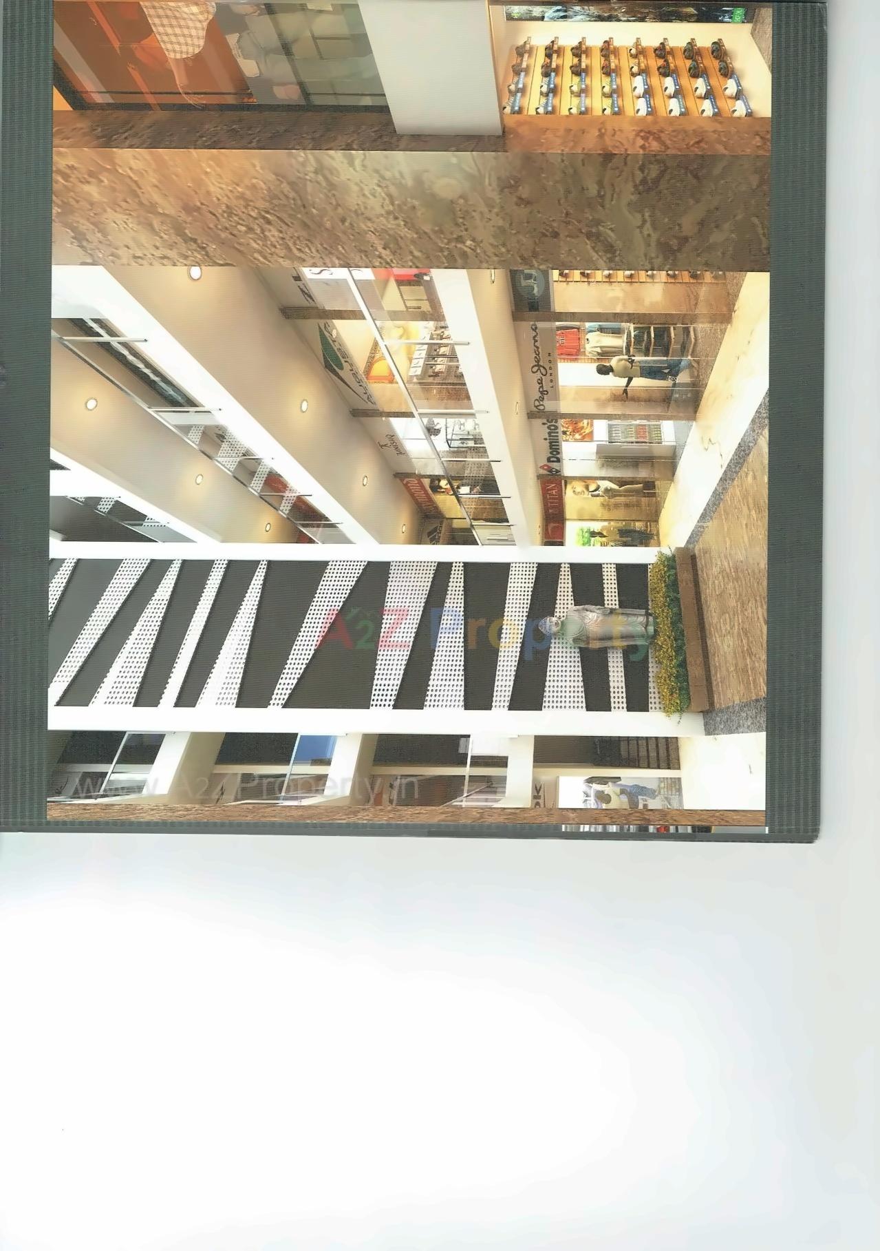 3D Elevation of real estate project Infinity Biz Hub located at Bhimrad, Surat, Gujarat