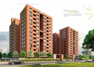 Elevation of real estate project Infinity Park located at Simada, Surat, Gujarat