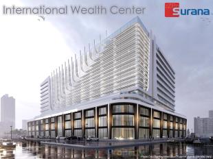 Elevation of real estate project International Wealth Center located at Vesu, Surat, Gujarat