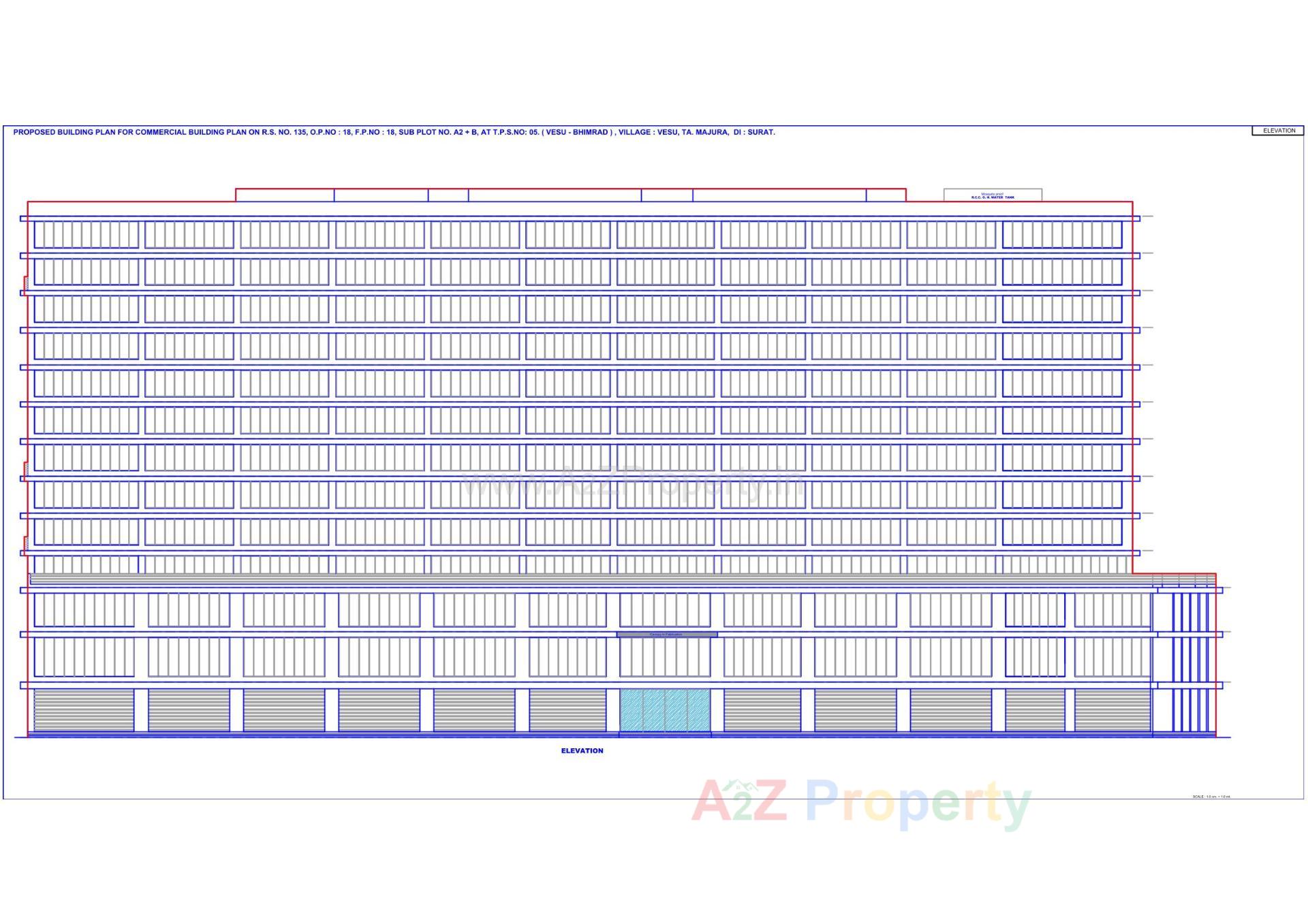  of real estate project International Wealth Center located at Vesu, Surat, Gujarat