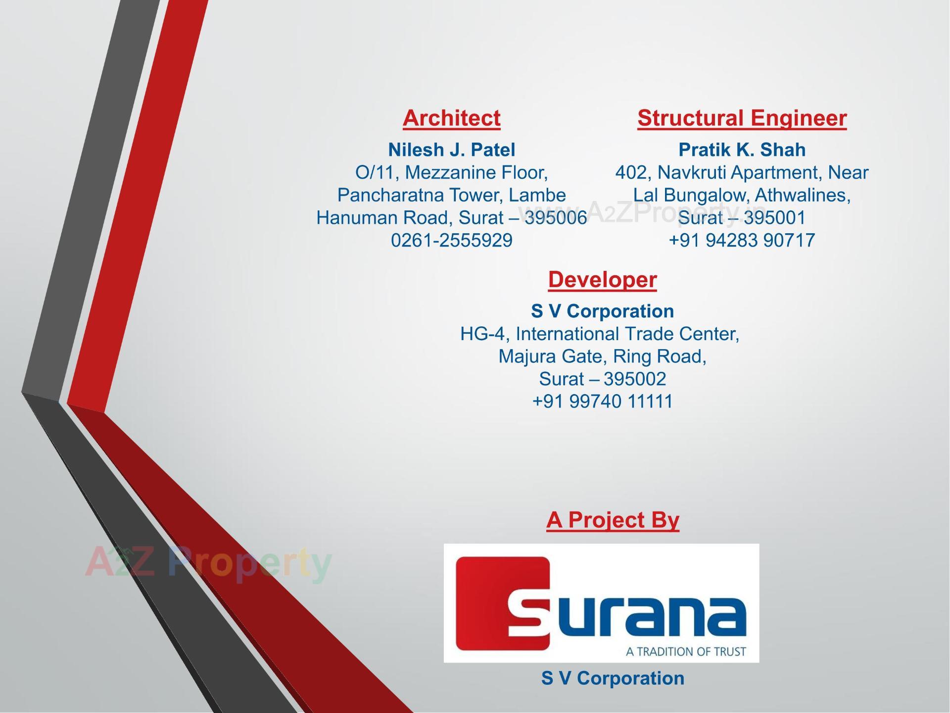  of real estate project International Wealth Center located at Vesu, Surat, Gujarat