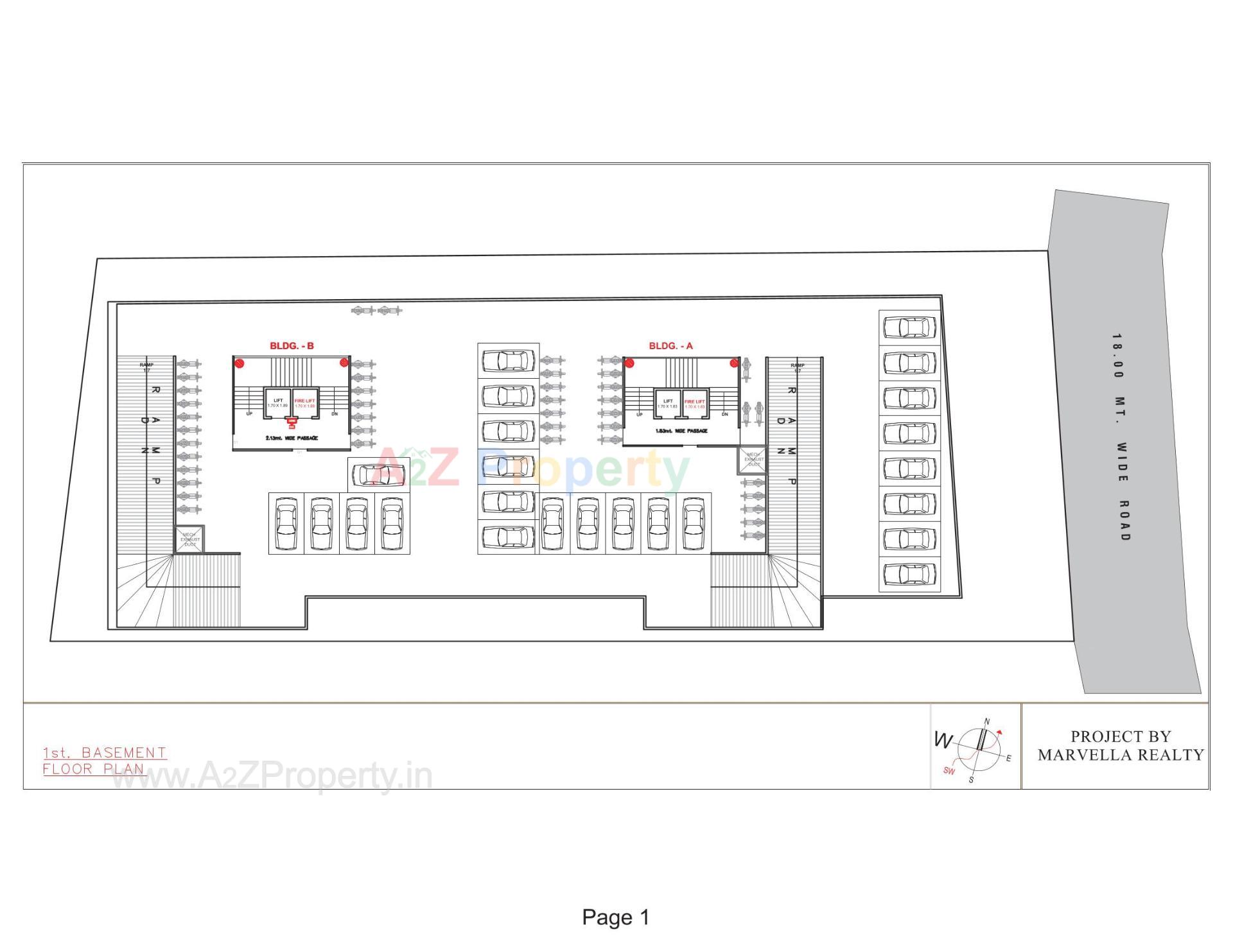 Layout of real estate project Jewel Heights located at Surat, Surat, Gujarat