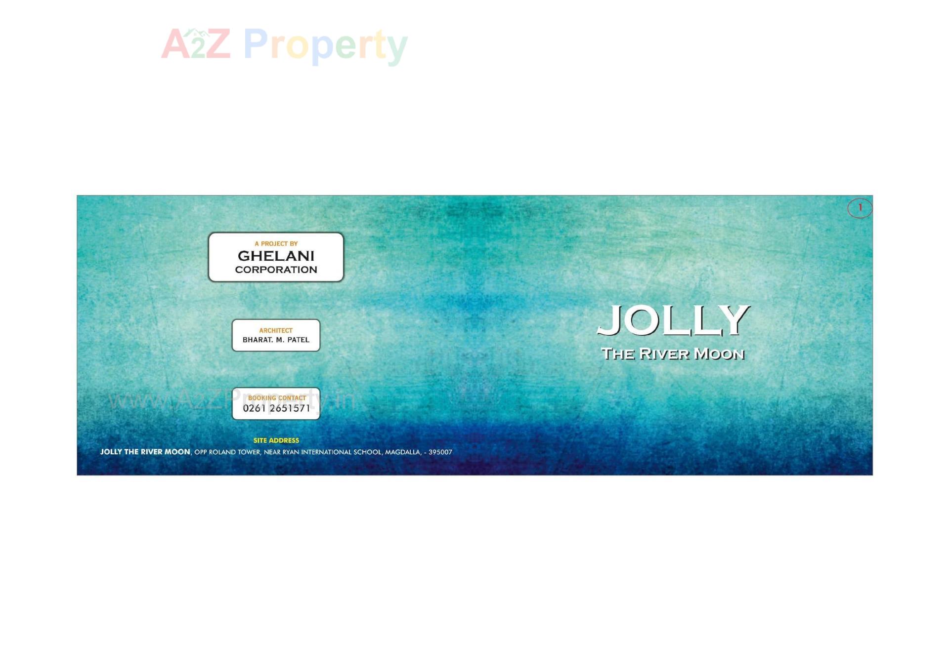  of real estate project Jolly The River Moon located at Rundh, Surat, Gujarat