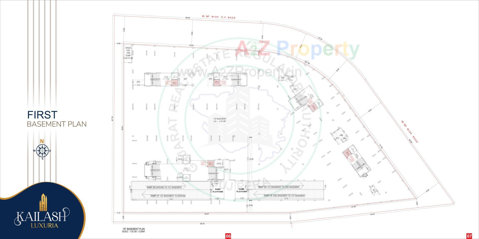  of real estate project Kailash Luxuria located at Dindoli, Surat, Gujarat