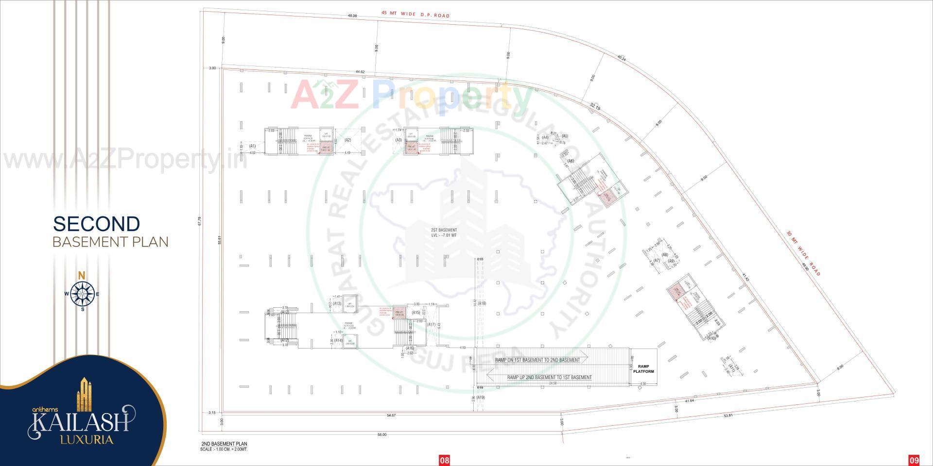  of real estate project Kailash Luxuria located at Dindoli, Surat, Gujarat