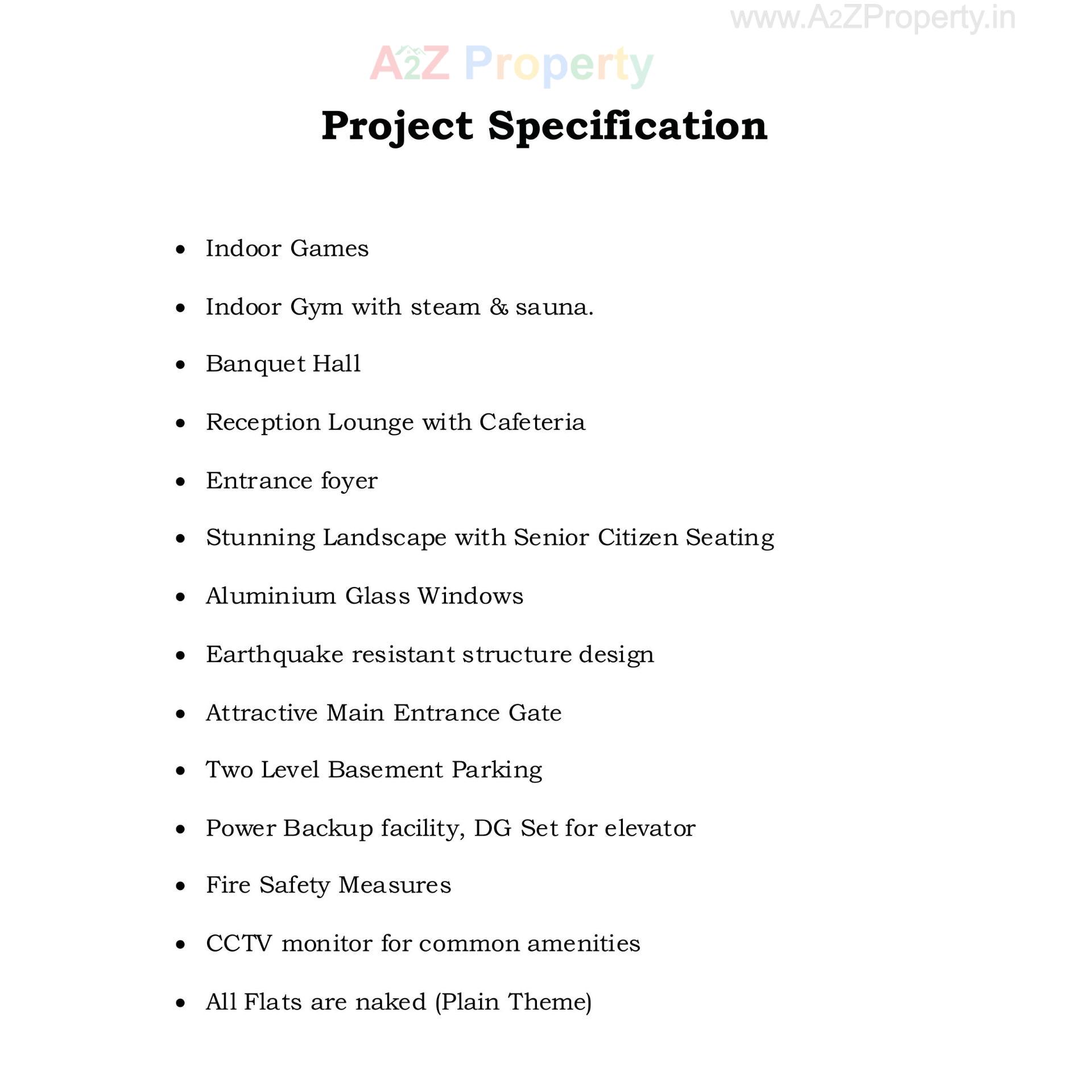  of real estate project Kalp Residency located at Vesu, Surat, Gujarat