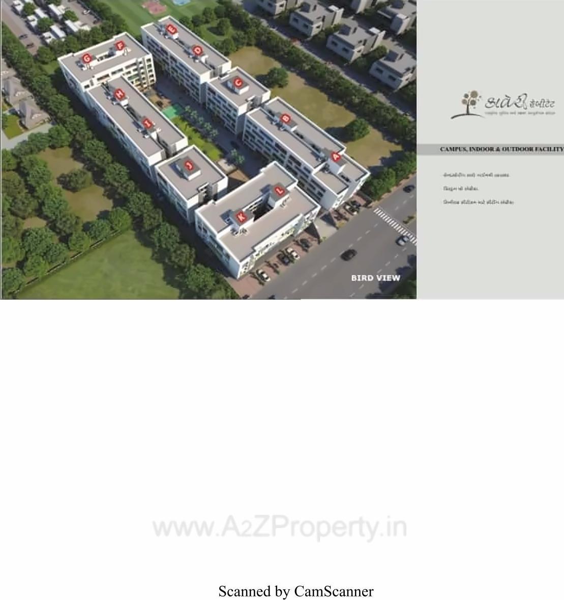 3D Elevation of real estate project Kaverri Habitat located at Sarthana, Surat, Gujarat