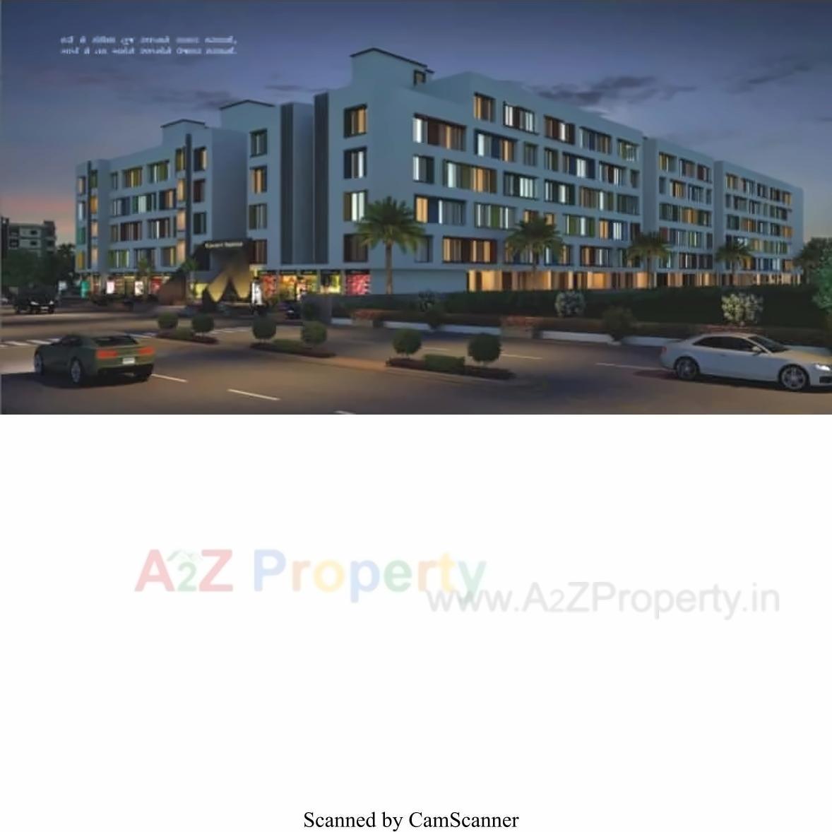 3D Elevation of real estate project Kaverri Habitat located at Sarthana, Surat, Gujarat