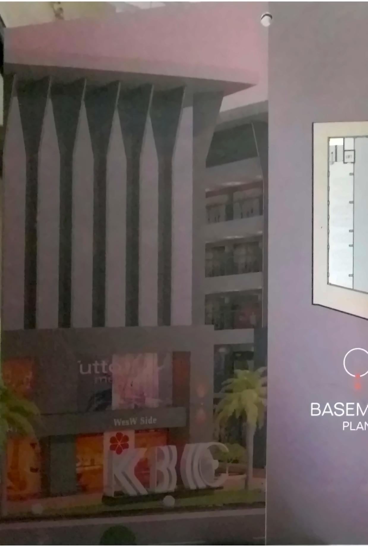 3D Elevation of real estate project Kedar Business Center located at Katar, Surat, Gujarat