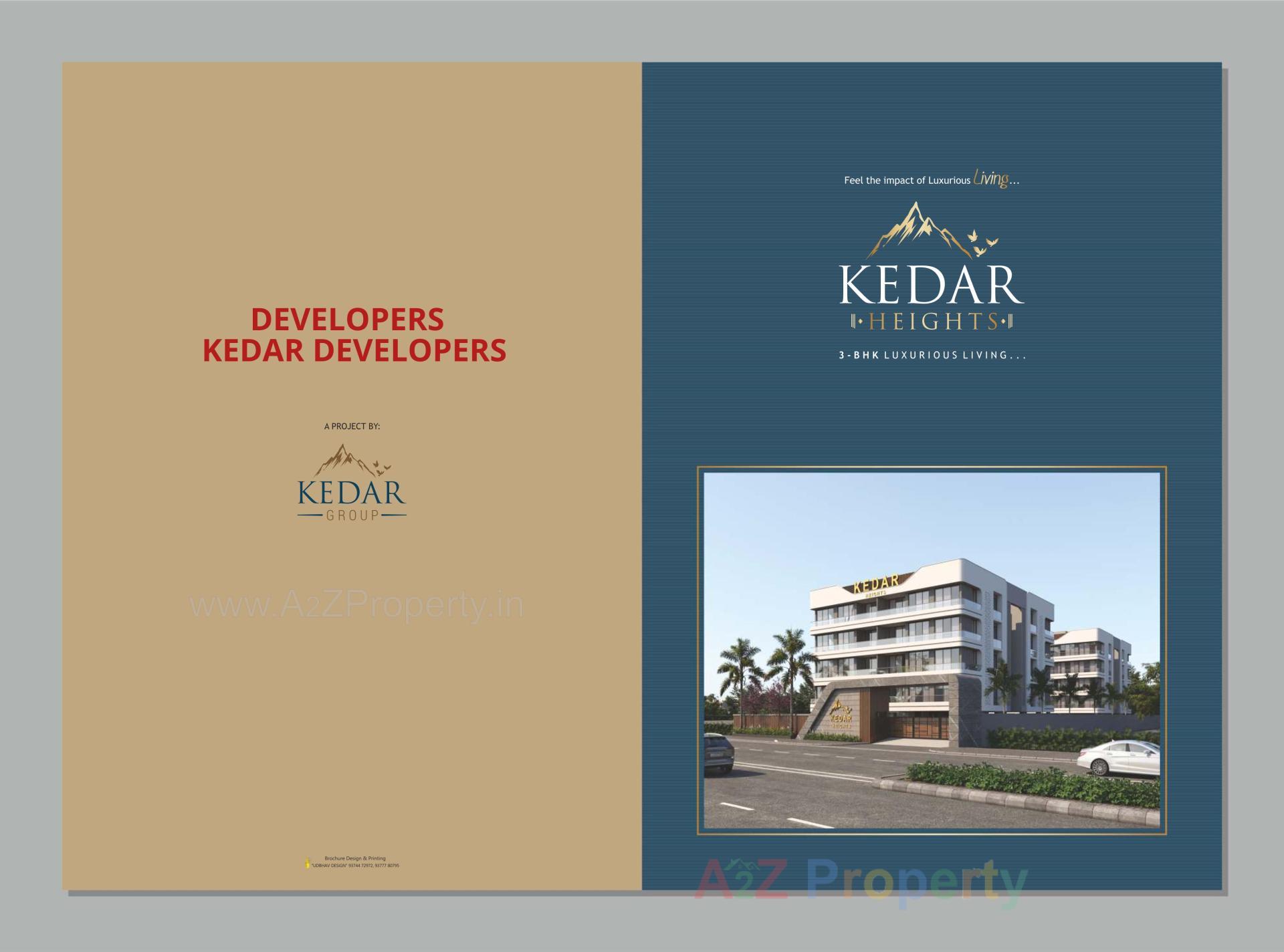  of real estate project Kedar Heights located at Abrama, Surat, Gujarat