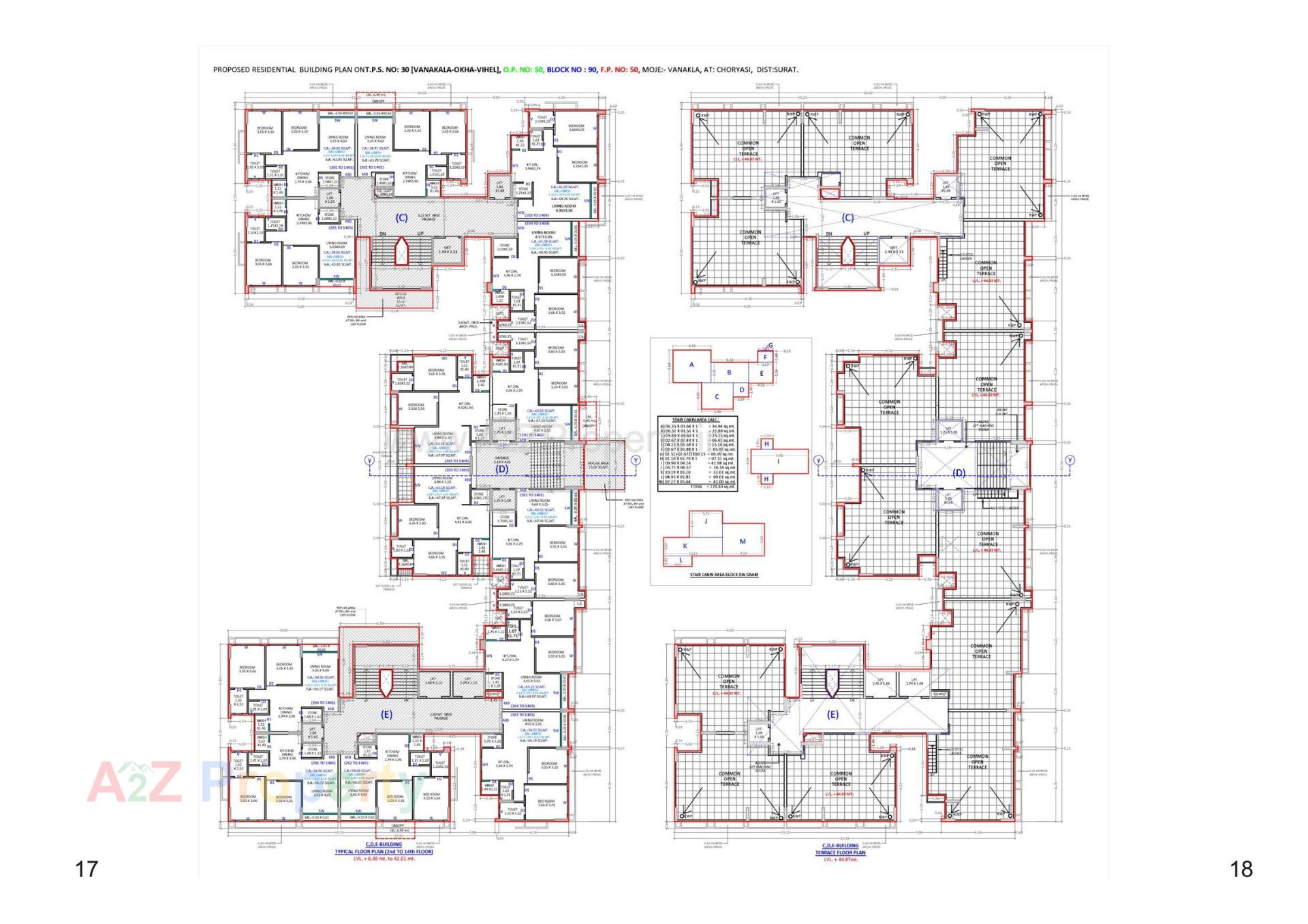Layout of real estate project Kelly La Maison located at Surat, Surat, Gujarat
