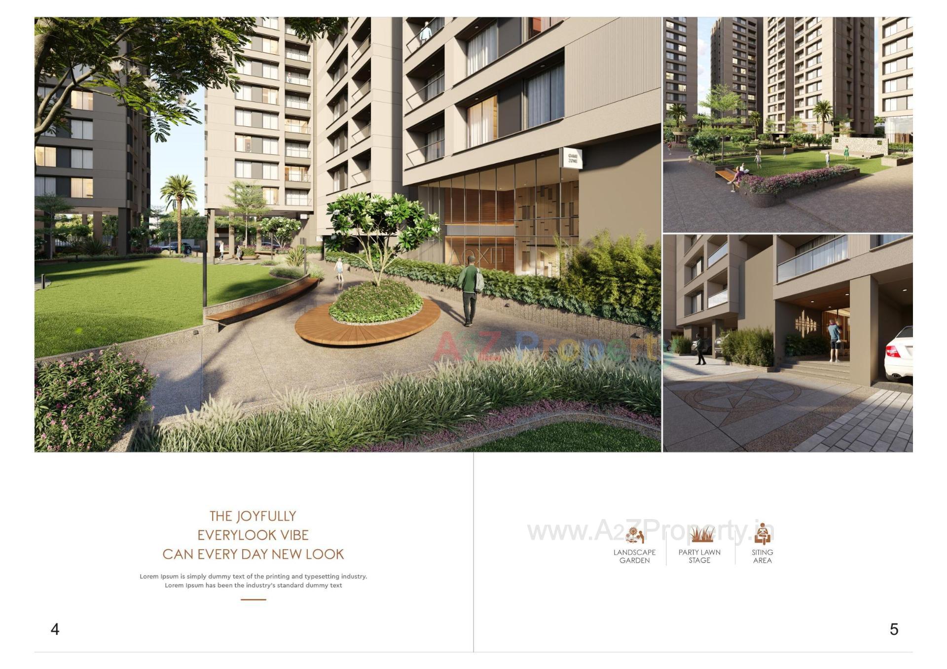 3D Elevation of real estate project Kelly La Maison located at Surat, Surat, Gujarat