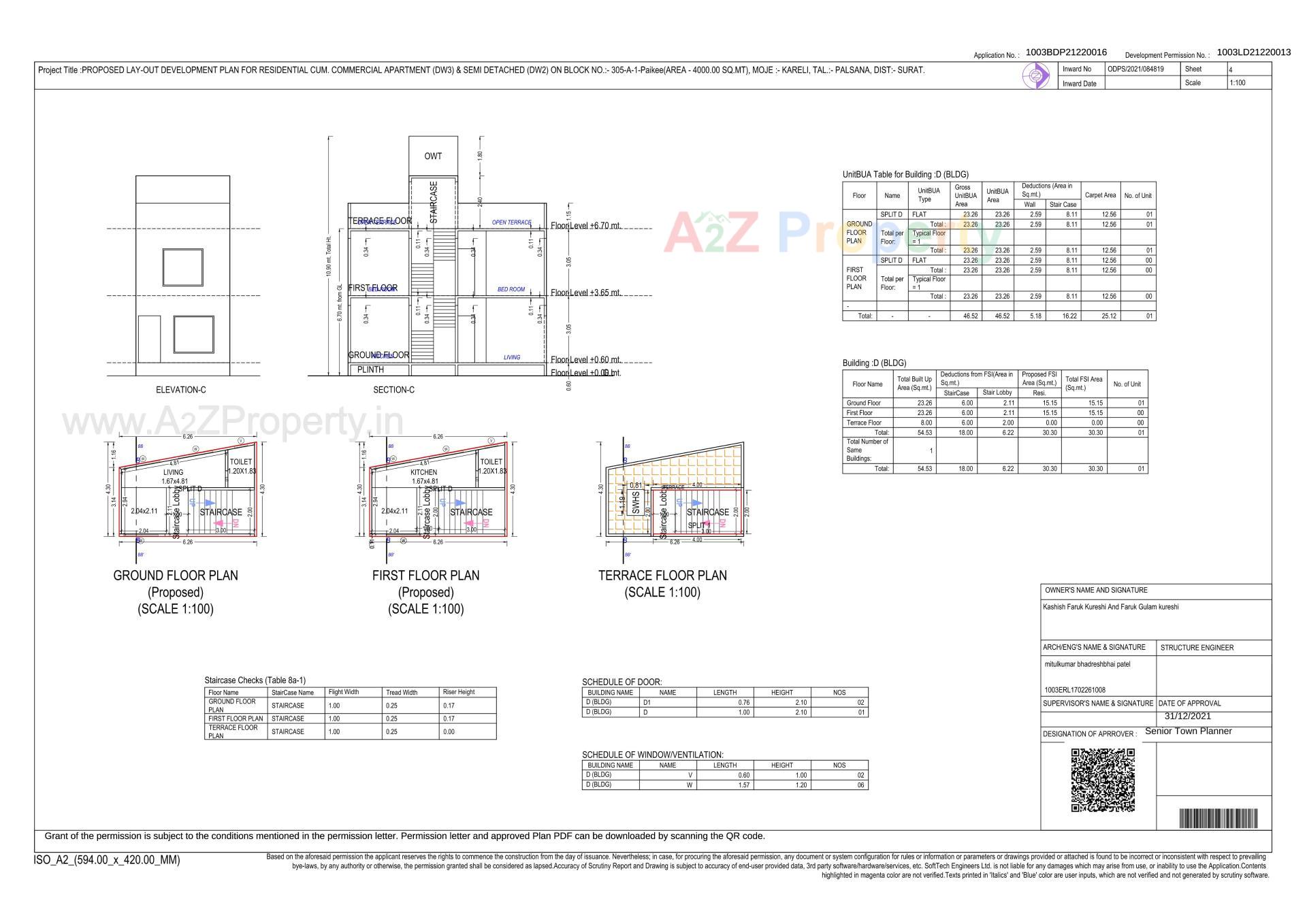  of real estate project Kgn Heaven located at Kareli, Surat, Gujarat