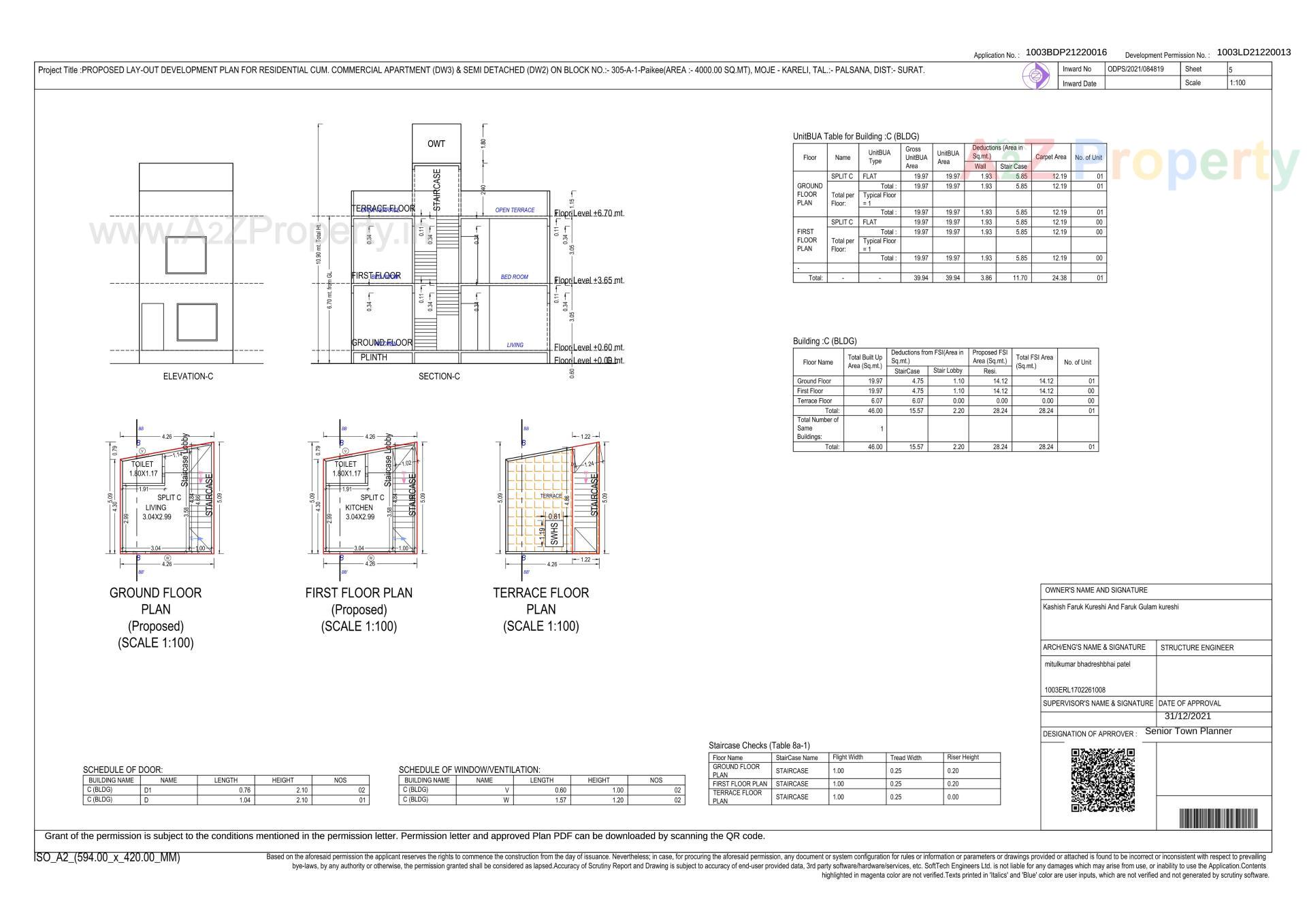  of real estate project Kgn Heaven located at Kareli, Surat, Gujarat