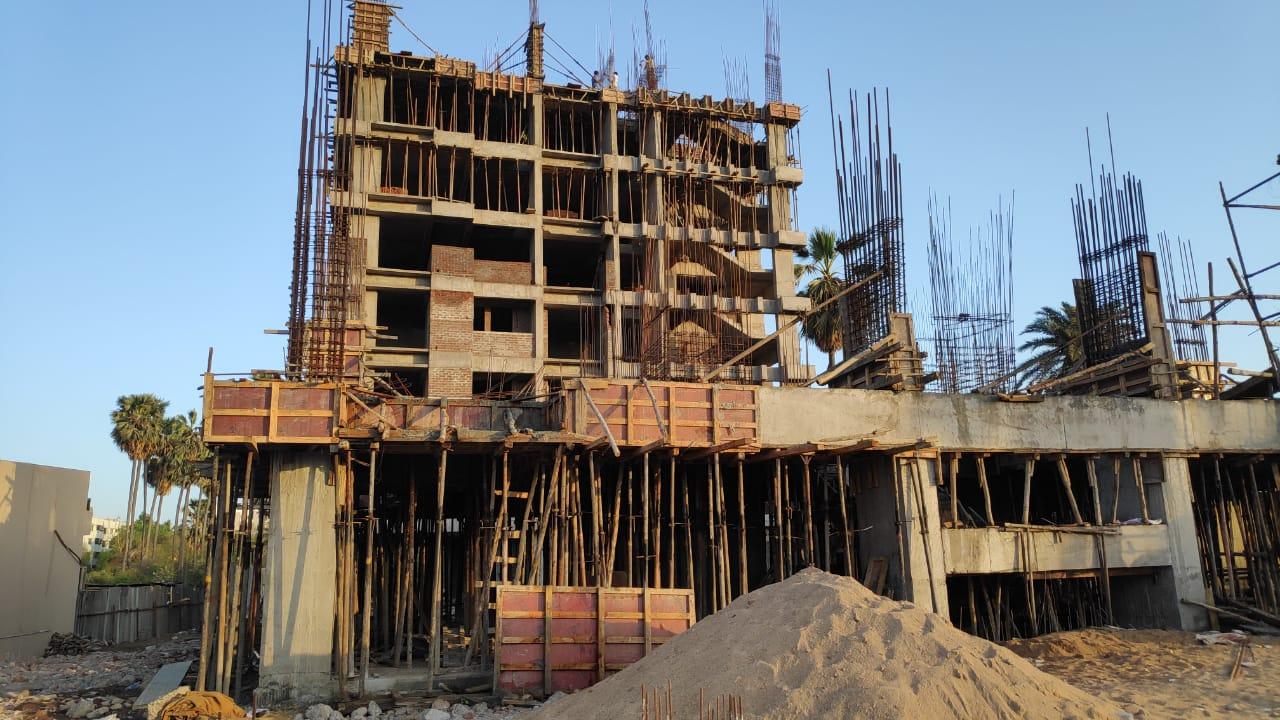 198524_const of real estate project Kinar Heights located at Bhatha, Surat, Gujarat