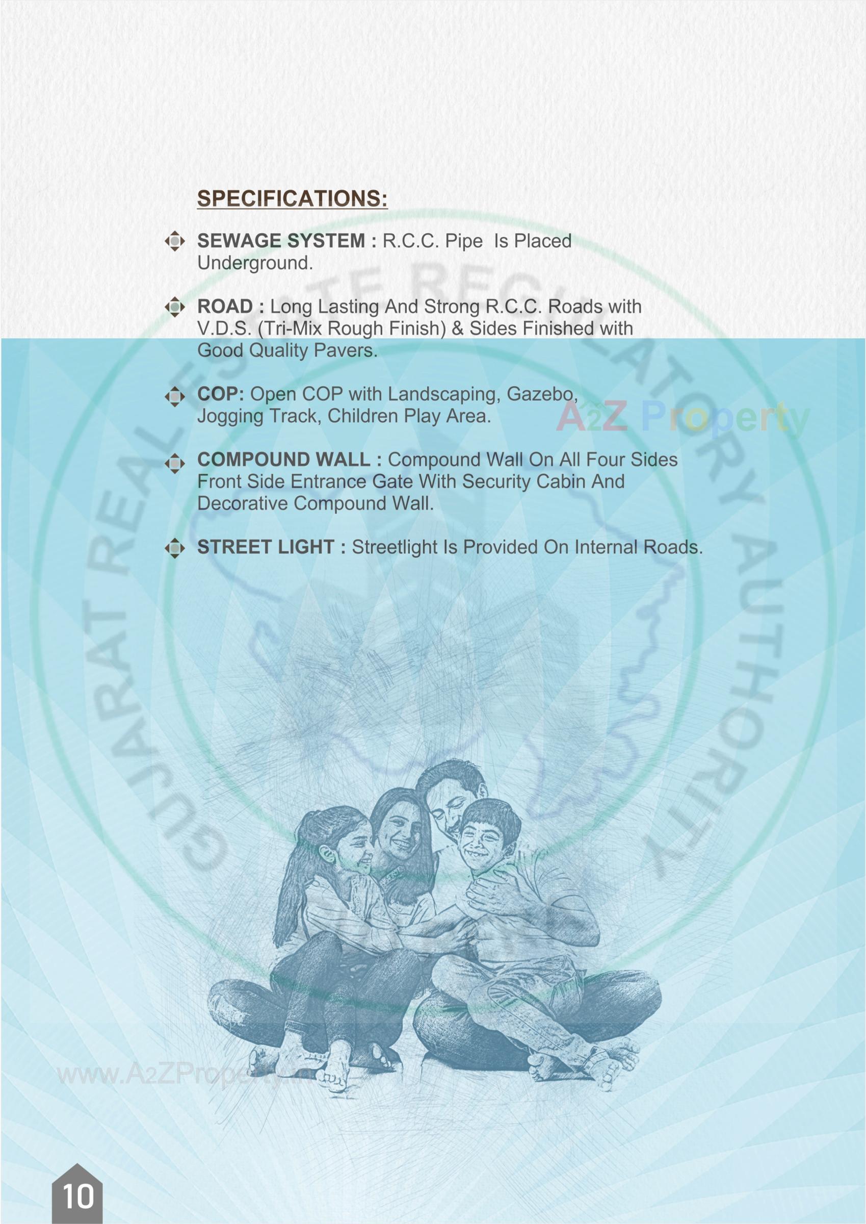  of real estate project Kingston Villa located at Jahangirabad, Surat, Gujarat