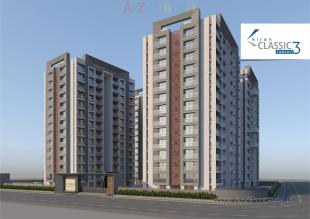 Elevation of real estate project Kiran Classic Towers located at Ved, Surat, Gujarat