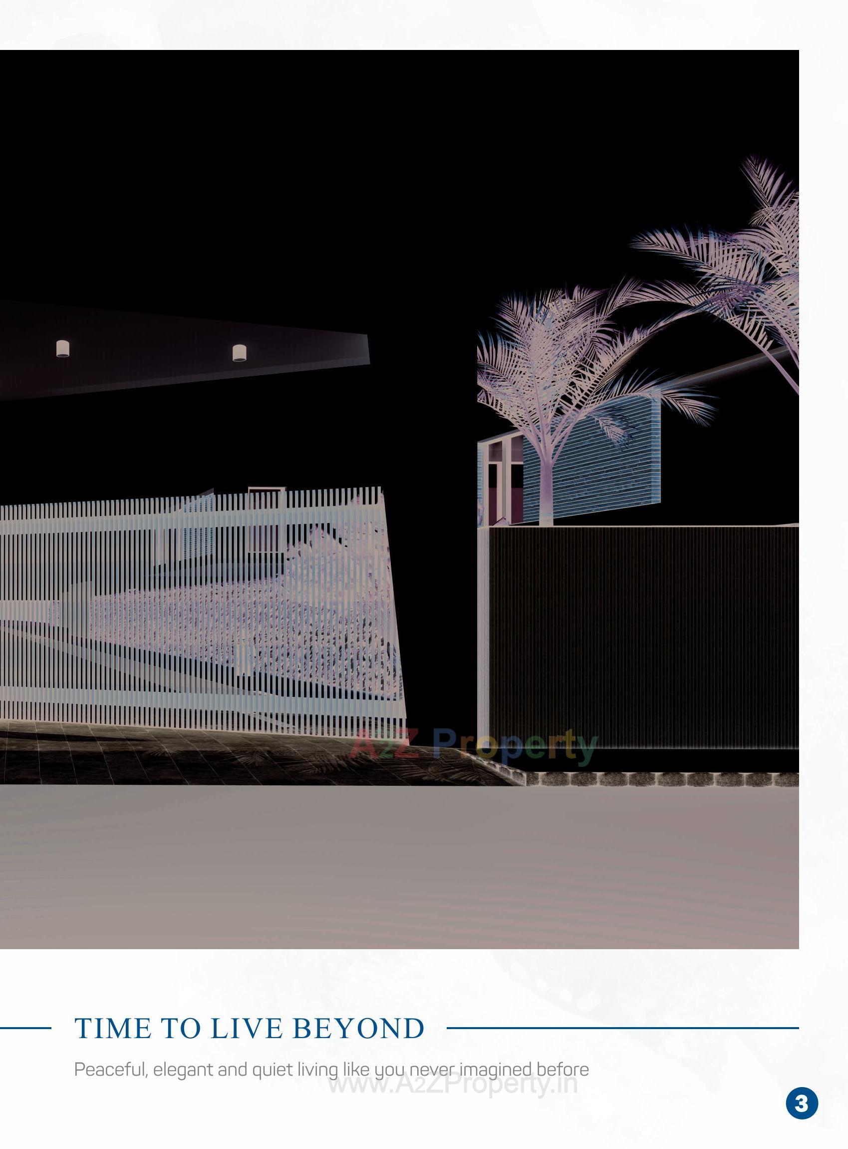 3D Elevation of real estate project Kiran Classic Villa located at Ved, Surat, Gujarat