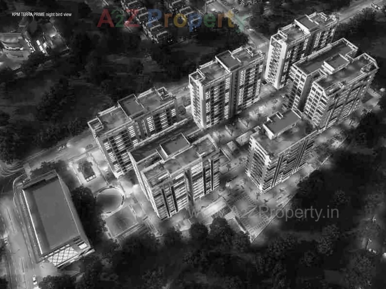 3D Elevation of real estate project Kpm Terra Prime located at Vesu, Surat, Gujarat