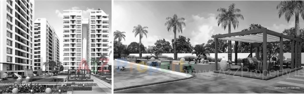 3D Elevation of real estate project Kpm Terra Prime located at Vesu, Surat, Gujarat