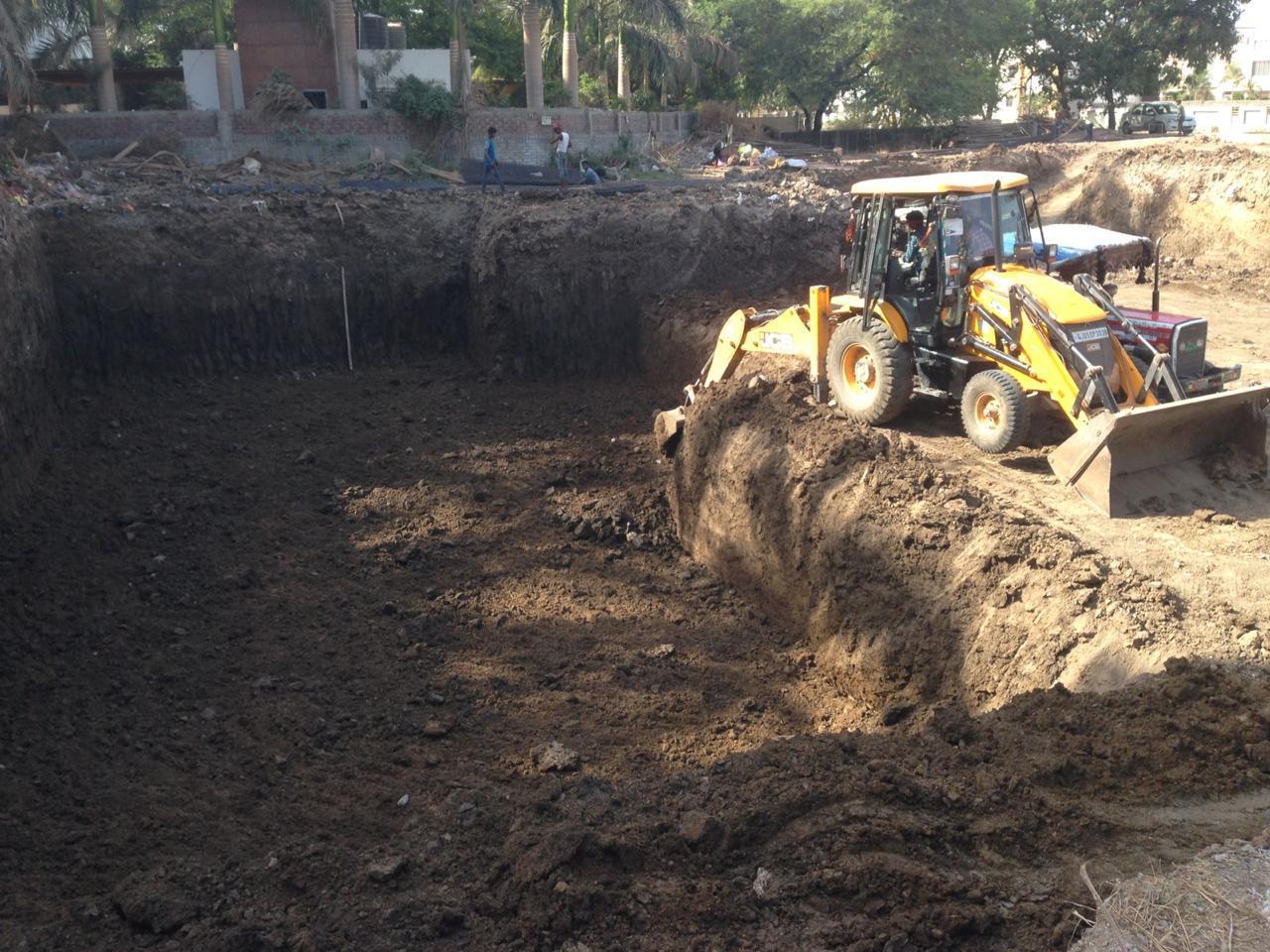 174393_const of real estate project Krishna Residency located at Devadh, Surat, Gujarat