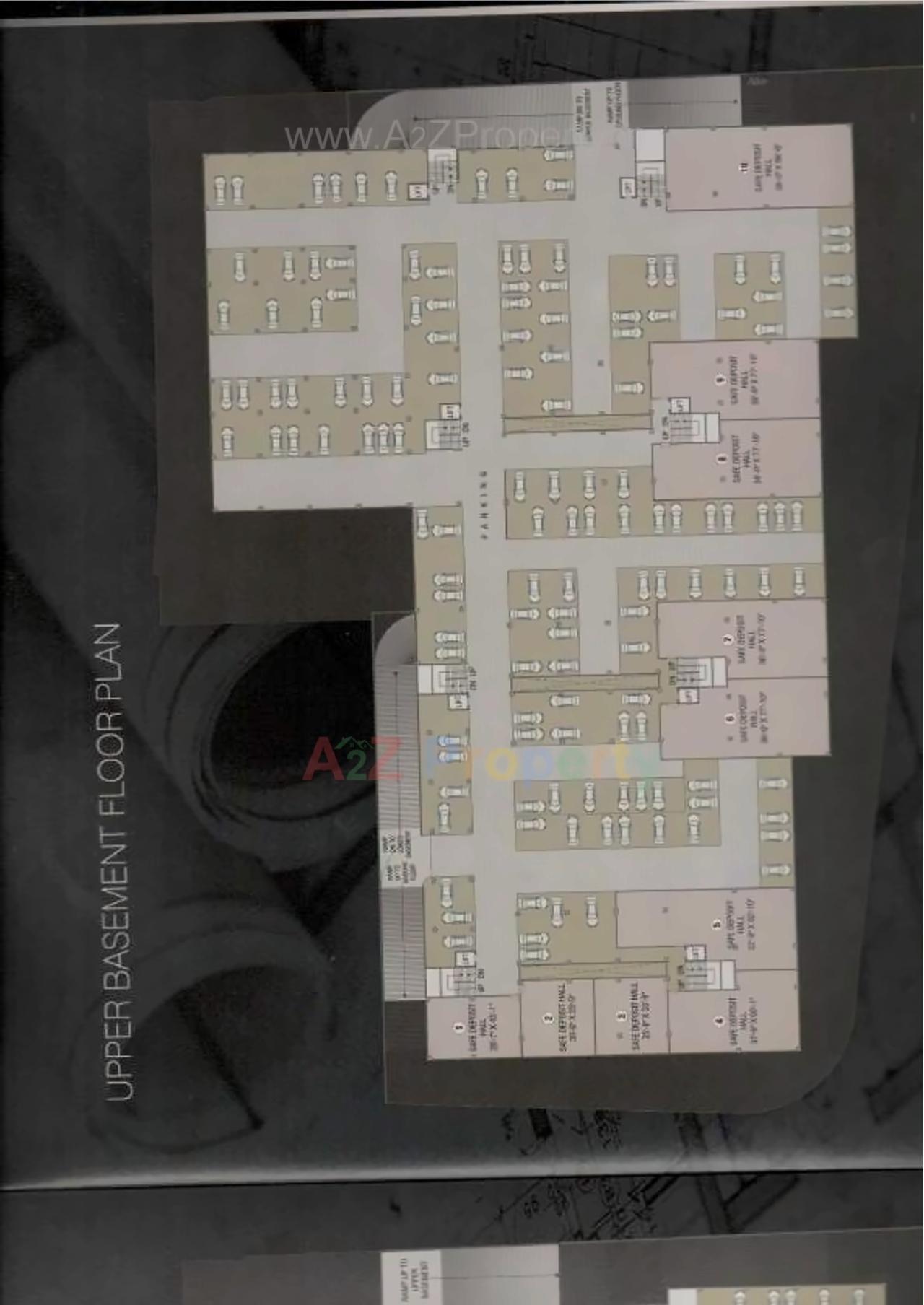Layout of real estate project Ksb Olympia located at Bamroli, Surat, Gujarat
