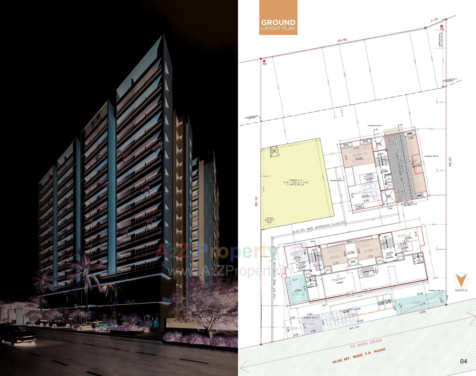  of real estate project Ksb Trident located at Bamroli, Surat, Gujarat