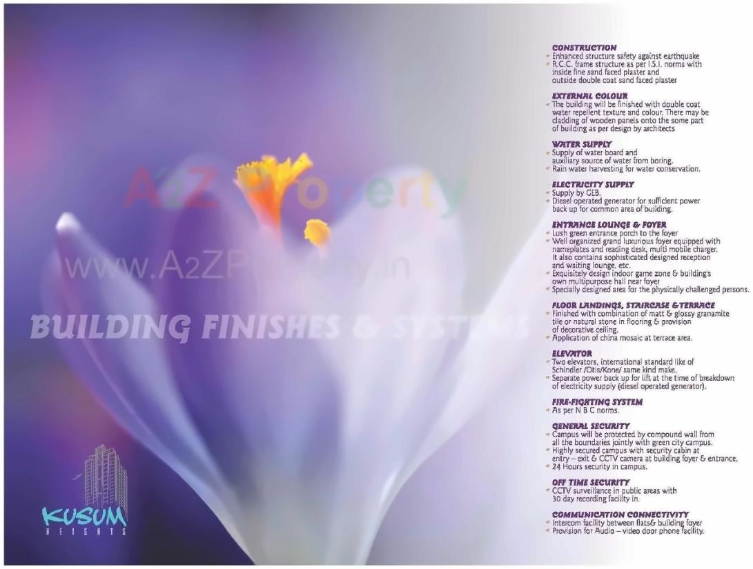  of real estate project Kusum Hieghts located at Bhatha, Surat, Gujarat