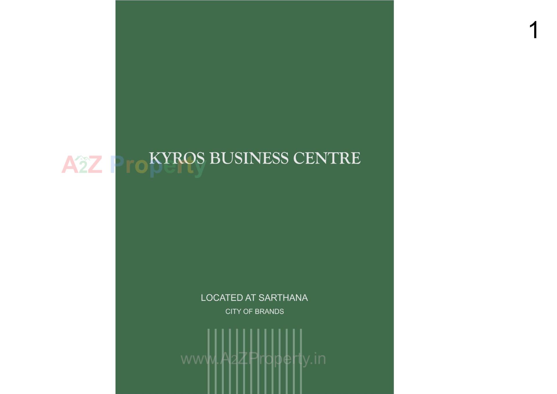  of real estate project Kyros Business Centre located at Sarthana, Surat, Gujarat