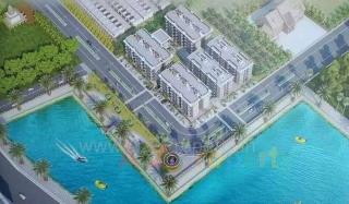 Elevation of real estate project Lake City located at Karadava, Surat, Gujarat