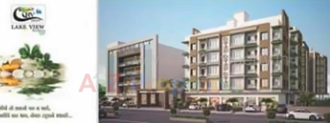 3D Elevation of real estate project Lake View Residency located at Surat, Surat, Gujarat