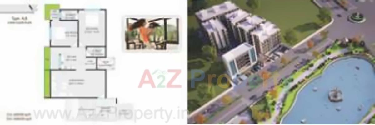 Layout of real estate project Lake View Residency located at Surat, Surat, Gujarat