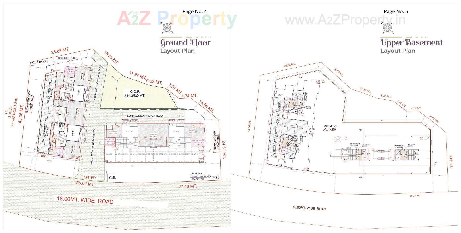  of real estate project Laxmi Homes located at Bamroli, Surat, Gujarat