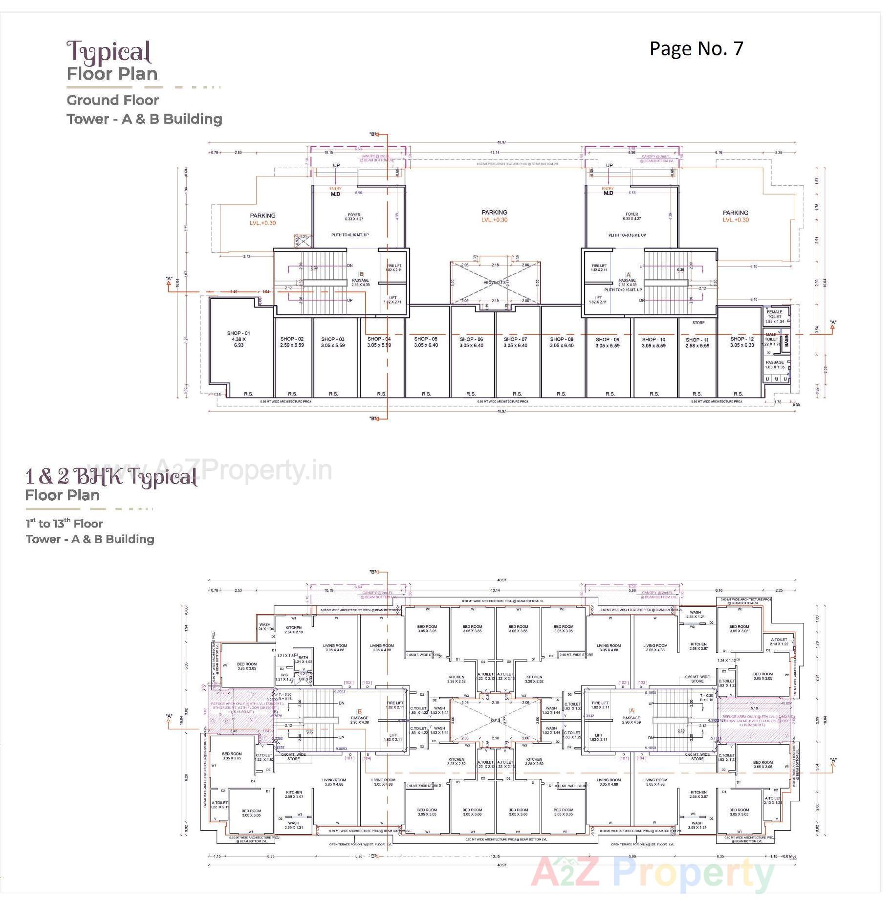Layout of real estate project Laxmi Homes located at Bamroli, Surat, Gujarat
