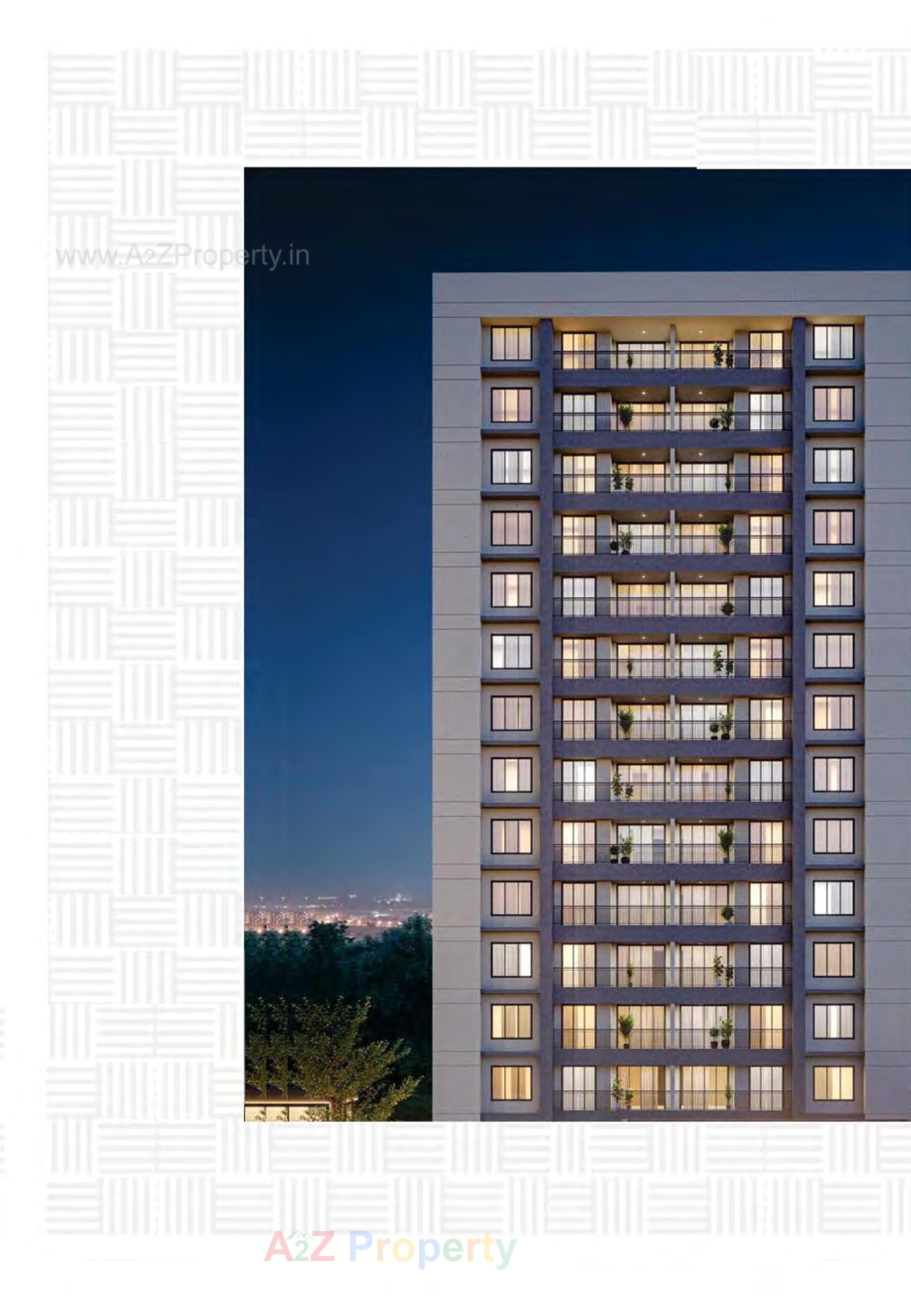 3D Elevation of real estate project Laxmi Nova located at Jahangirabad, Surat, Gujarat