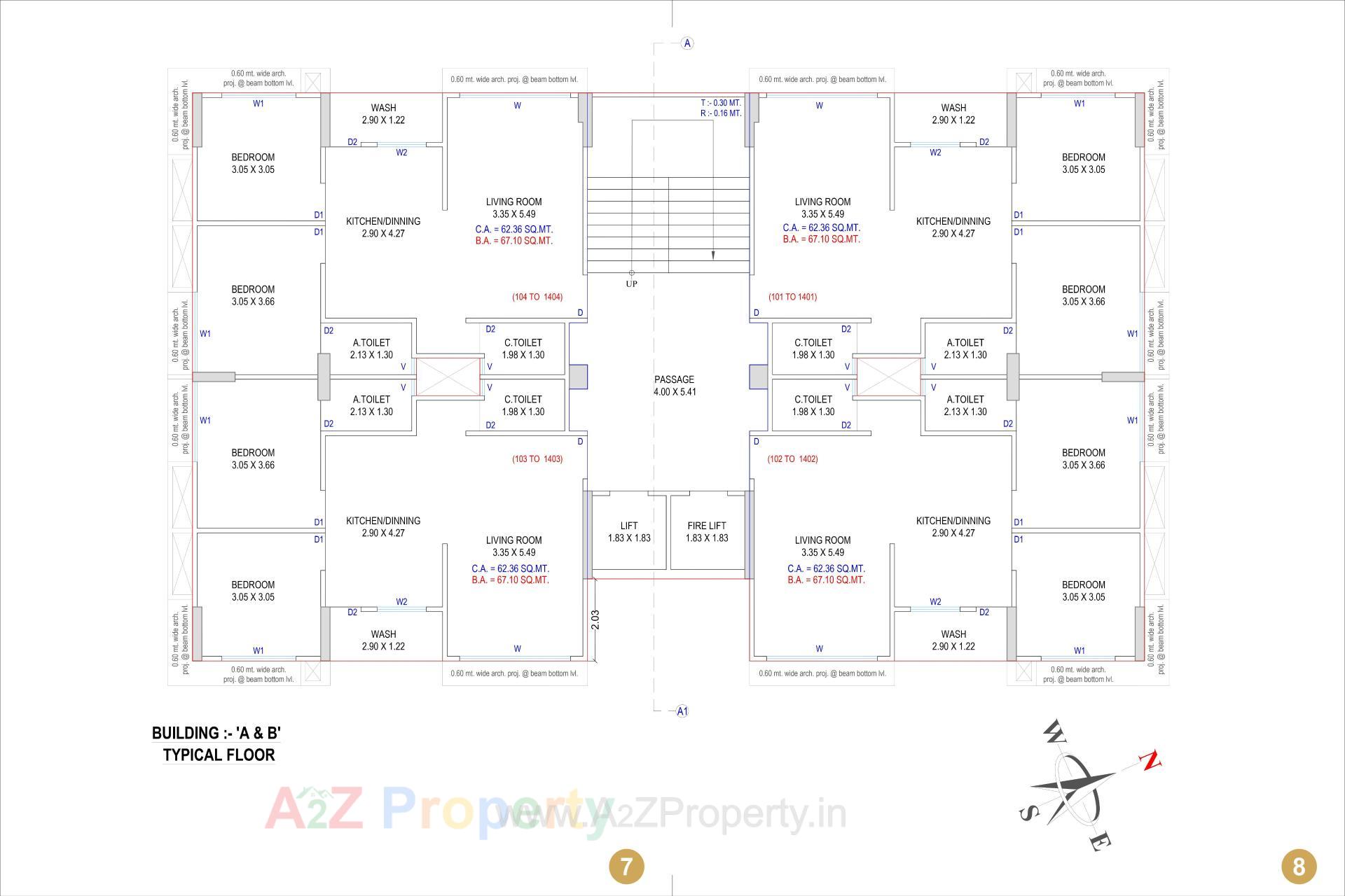 Layout of real estate project Laxmimantra Heritage located at Mota Varachha, Surat, Gujarat
