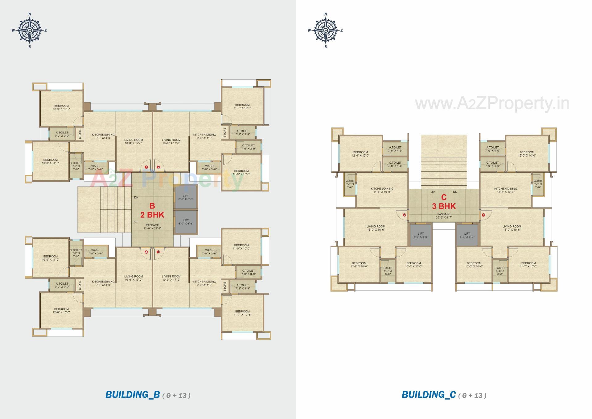 Layout of real estate project Laxminarayan Sky located at Mo, Surat, Gujarat