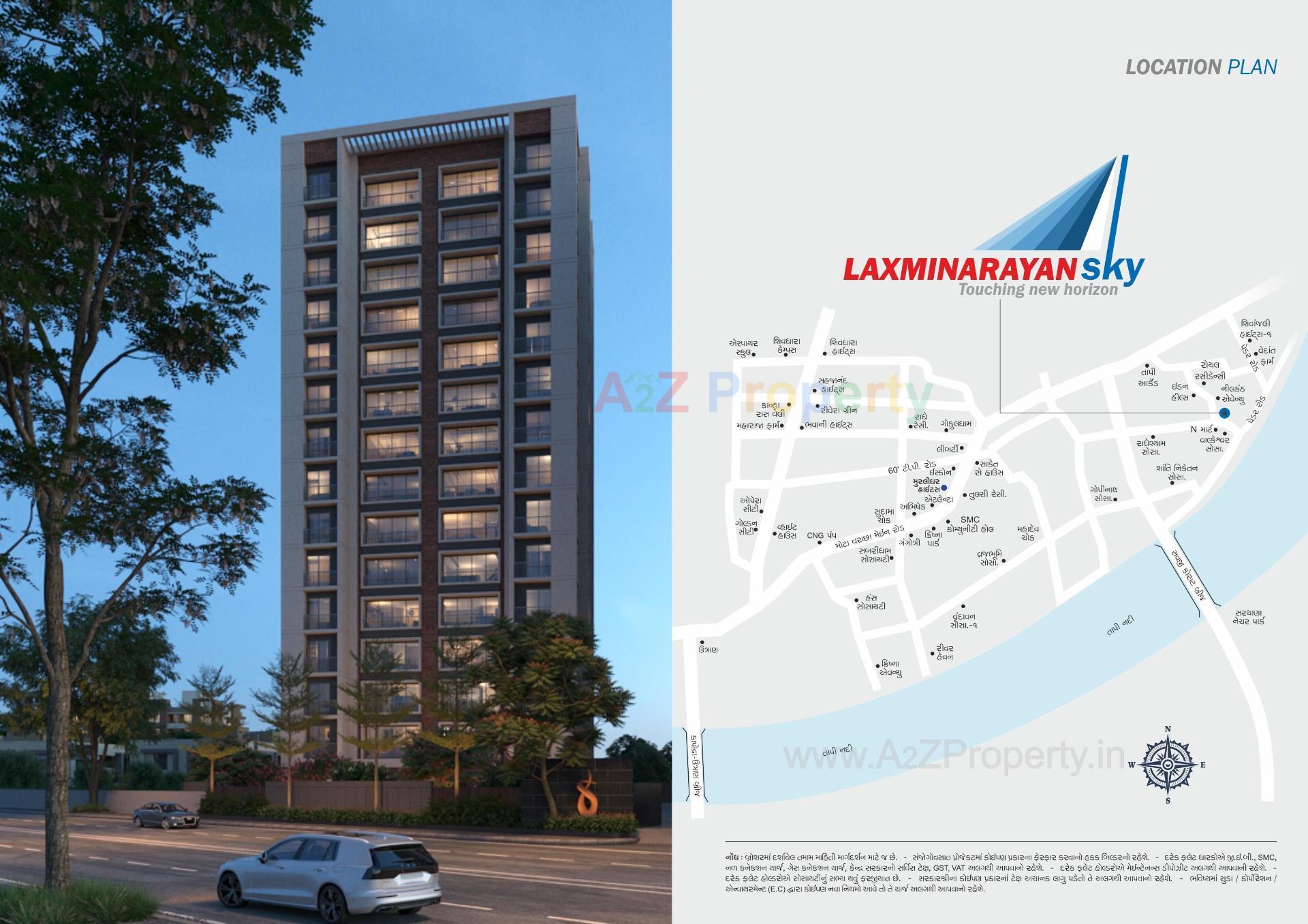  of real estate project Laxminarayan Sky located at Mo, Surat, Gujarat