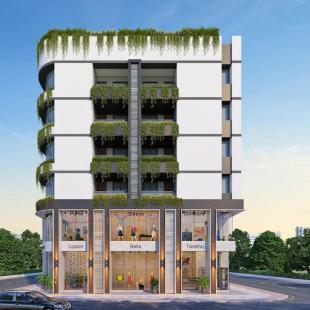 Elevation of real estate project Leela Avenue located at Surat, Surat, Gujarat